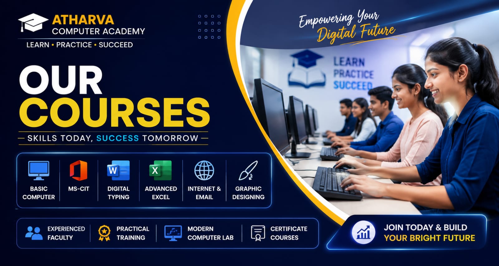 Atharva Computer Academy Courses Banner